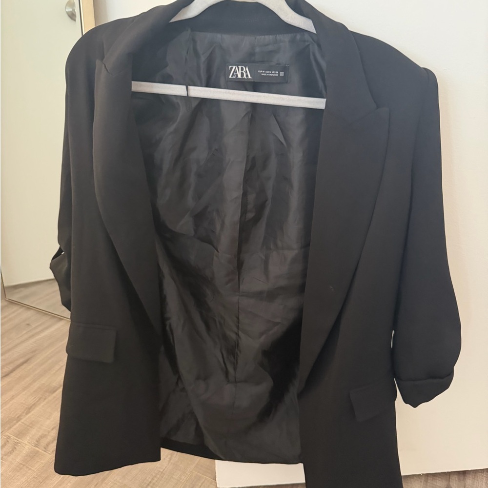 ZARA Black Tailored Blazer